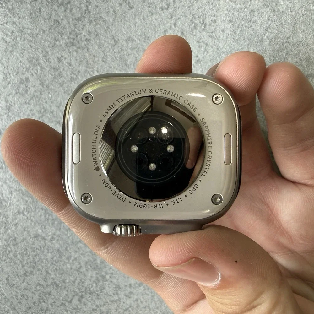 Apple Watch Ultra [GPS + Cellular 49mm] Titanium Case Working Good Condition